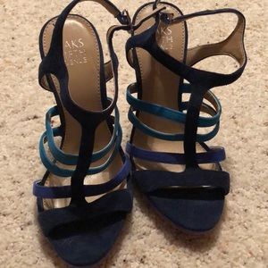 Saks Fifth Avenue Brand Sandals (never worn)